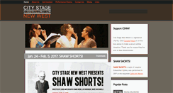 Desktop Screenshot of citystagenewwest.org